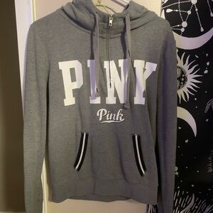 PINK Victoria's Secret Charcoal Hoodie